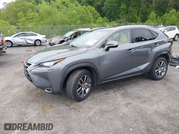 2015 Lexus NX 200t with VIN JTJYARBZXF2012036, listed as a IAAI auction lot 42085466 with 127,325 mi miles and . Bid and sale history available at DreamBid. Image 2.