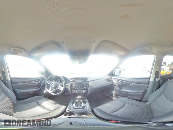 2017 Nissan Rogue SV with VIN KNMAT2MV6HP615202, listed as a Copart auction lot 49304805 with 181,893 mi miles and Salvage Title. Bid and sale history available at carsss.com. Image 13.