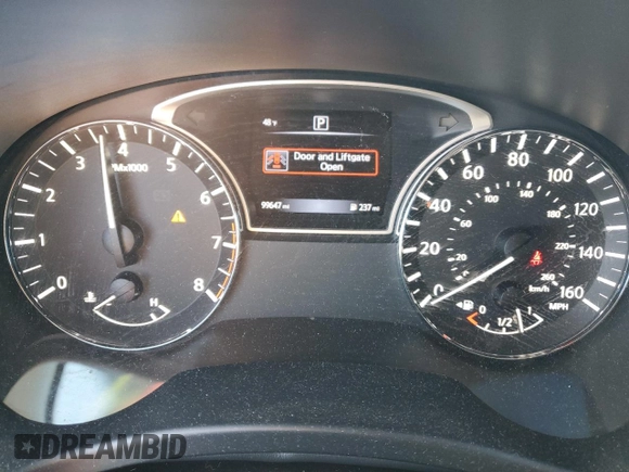 2016 Nissan Pathfinder S with VIN 5N1AR2MN5GC665783, listed as a Copart auction lot 49469725 with 99,647 mi miles and Salvage title. Bid and sale history available at DreamBid. Image 9.