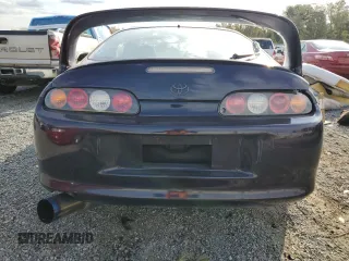 1996 Toyota Supra с VIN JZA8000035815, выставлен на аукционе Copart как лот 76387034 с пробегом 102 149 миль миль и Списание • Salvage title. История ставок и продаж доступна на DreamBid. Изображение 6.