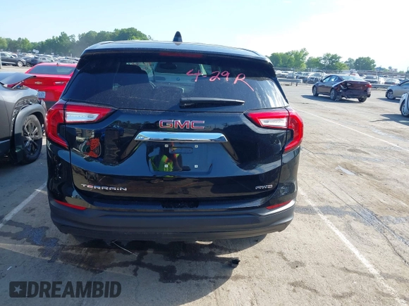 2024 GMC Terrain SLE with VIN 3GKALTEG4RL272736, listed as a IAAI auction lot 42225580 with 24,106 mi miles and . Bid and sale history available at carsss.com. Image 16.