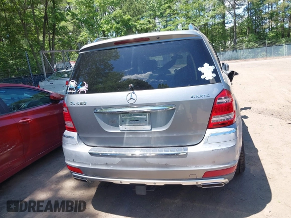 2012 Mercedes-Benz GL-Class GL 450 with VIN 4JGBF7BE7CA766309, listed as a IAAI auction lot 42209335 with 175,470 mi miles. Bid and sale history available at carsss.com. Image 17.
