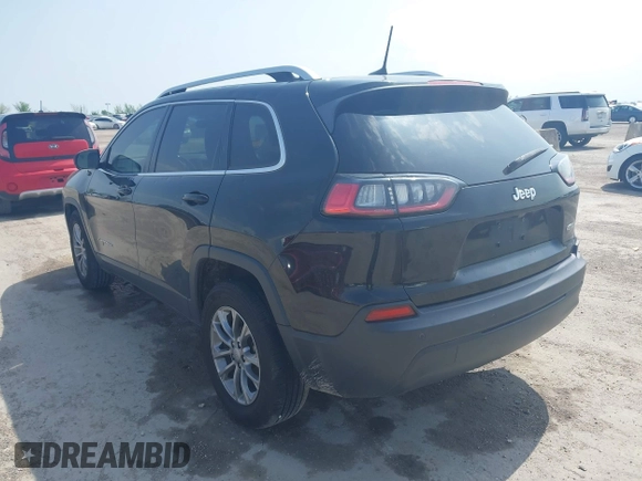 2019 Jeep Cherokee Latitude Plus with VIN 1C4PJLLB3KD377525, listed as a IAAI auction lot 41894239 with 143,711 mi miles and . Bid and sale history available at DreamBid. Image 3.