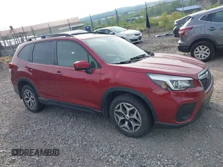 2020 Subaru Forester Premium with VIN JF2SKAGC3LH411974, listed as a IAAI auction lot 42296158 with 88,234 mi miles and . Bid and sale history available at DreamBid. Image 1.