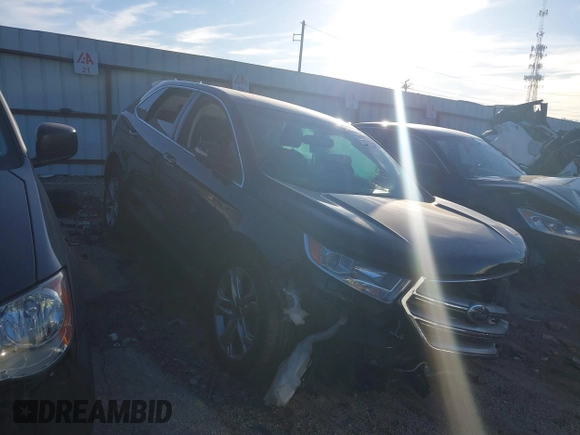 2018 Ford Edge Titanium with VIN 2FMPK4K85JBB88450, listed as a IAAI auction lot 41148816 with 124,320 mi miles. Bid and sale history available at carsss.com. Image 1.