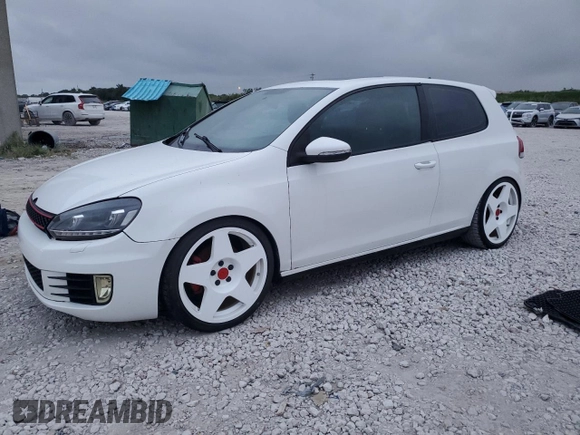 2010 Volkswagen GTI w/Sunroof with VIN WVWEV7AJ6AW393525, listed as a Copart auction lot 78496794 with 110,008 mi miles and Salvage Title. Bid and sale history available at carsss.com. Image 1.