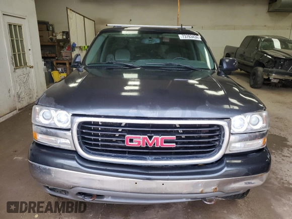 2006 GMC Yukon SLT with VIN 1GKEK13T96J137263, listed as a Copart auction lot 73783434 with 0 mi miles and Salvage Title. Bid and sale history available at carsss.com. Image 5.
