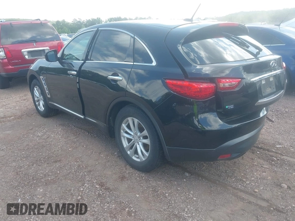 2016 Infiniti QX70 with VIN JN8CS1MU7GM670985, listed as a IAAI auction lot 42290094 with 154,588 mi miles and . Bid and sale history available at DreamBid. Image 3.