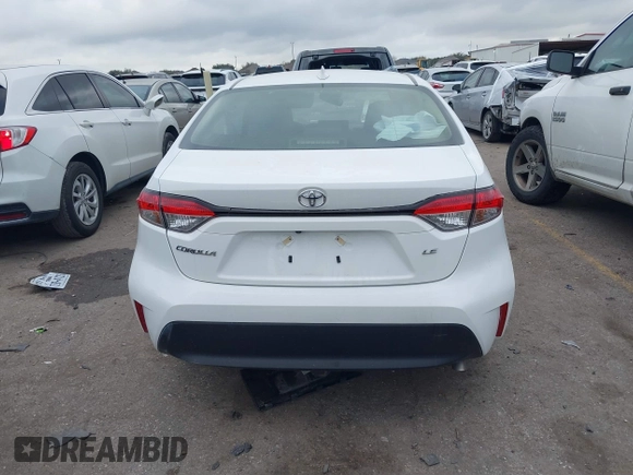 2023 Toyota Corolla LE z VIN JTDB4MEE9P3001116, wystawiony jako IAAI lot #41512246 z przebiegiem 27 882 mil mil oraz . Historia ofert i sprzedaży dostępna na DreamBid. Obrazek 16.