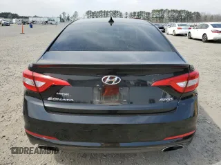 2016 Hyundai Sonata Sport with VIN 5NPE34AF8GH377664, listed as a Copart auction lot 49029885 with 155,465 mi miles and Salvage Title. Bid and sale history available at DreamBid. Image 6.