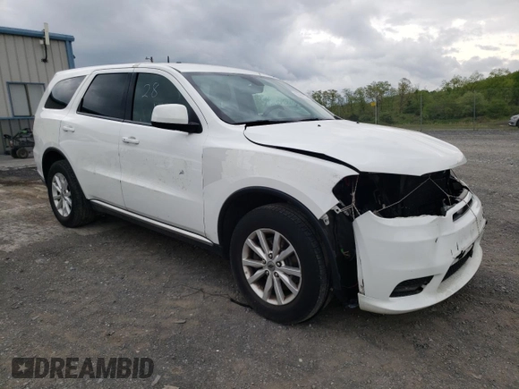 2020 Dodge Durango Pursuit with VIN 1C4RDJFG9LC369772, listed as a Copart auction lot 55564725 with 31,523 mi miles and Salvage title. Bid and sale history available at DreamBid. Image 4.