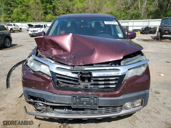 2017 Honda Ridgeline RTL-E with VIN 5FPYK3F74HB030612, listed as a Copart auction lot 50840125 with 218,068 mi miles and Salvage Title. Bid and sale history available at carsss.com. Image 5.