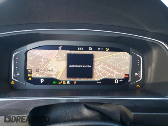 2024 Volkswagen Tiguan SEL R-Line with VIN 3VV4B7AX8RM156427, listed as a Copart auction lot 43564015 with Not provided miles and Salvage title. Bid and sale history available at DreamBid. Image 9.