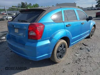 2008 Dodge Caliber SE with VIN 1B3HB28B68D578950, listed as a IAAI auction lot 42080594 with 196,816 mi miles. Bid and sale history available at carsss.com. Image 4.