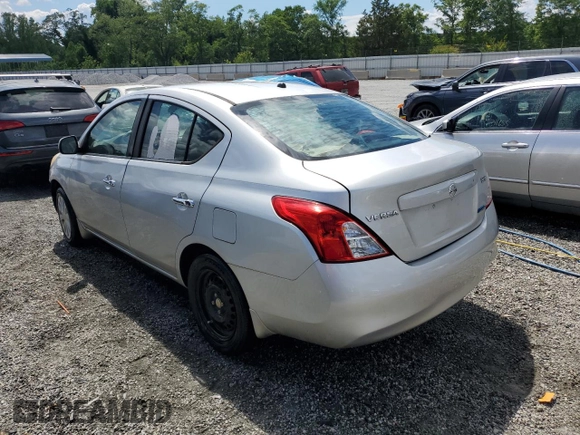 2012 Nissan Versa S with VIN 3N1CN7AP4CL867883, listed as a Copart auction lot 55917815 with 136,405 mi miles and Salvage title. Bid and sale history available at DreamBid. Image 2.