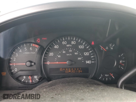 2004 Nissan Titan SE with VIN 1N6AA07AX4N560839, listed as a Copart auction lot 78515294 with 201,134 mi miles and Salvage title. Bid and sale history available at DreamBid. Image 9.