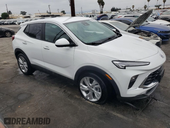 2025 Buick Encore GX Preferred with VIN KL4AMBSL9SB217463, listed as a Copart auction lot 65766425 with 2,717 mi miles and Clean title. Bid and sale history available at DreamBid. Image 4.