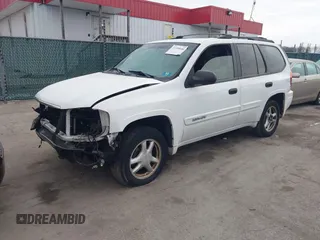 2005 GMC Envoy SLT with VIN 1GKDT13S952190876, listed as a IAAI auction lot 41308686 with 244,774 mi miles. Bid and sale history available at carsss.com. Image 19.