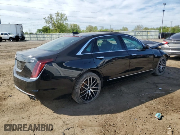 2018 Cadillac CT6 AWD z VIN 1G6KB5RS9JU132448, wystawiony jako Copart lot #56559515 z przebiegiem 109 823 mil mil oraz Szkoda całkowita • Salvage title. Historia ofert i sprzedaży dostępna na DreamBid. Obrazek 3.