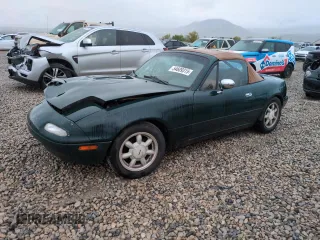 1991 Mazda MX-5 Miata Special Edition z VIN JM1NA3514M1223731, wystawiony jako Copart lot #54609315 z przebiegiem 83 283 mil mil oraz Szkoda całkowita • Salvage title. Historia ofert i sprzedaży dostępna na DreamBid. Obrazek 1.