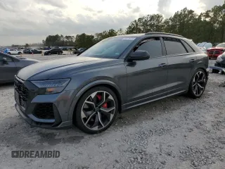 2020 Audi RS Q8 z VIN WU1ARAF16LD020446, wystawiony jako Copart lot #43275034 z przebiegiem Nie podano mil oraz . Historia ofert i sprzedaży dostępna na DreamBid. Obrazek 1.