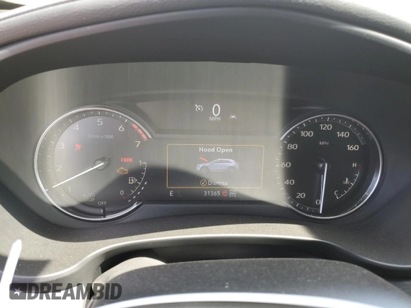 2020 Cadillac XT4 AWD Premium Luxury with VIN 1GYFZDR44LF143798, listed as a Copart auction lot 56134875 with 31,365 mi miles and Salvage title. Bid and sale history available at DreamBid. Image 9.