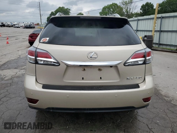2013 Lexus RX 350 with VIN 2T2ZK1BA7DC089120, listed as a Copart auction lot 61156465 with 246,190 mi miles and Salvage title. Bid and sale history available at DreamBid. Image 6.