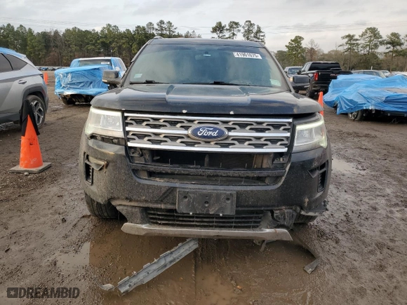 2018 Ford Explorer XLT with VIN 1FM5K7D87JGA88249, listed as a Copart auction lot 41901075 with 99,976 mi miles and Salvage Title. Bid and sale history available at carsss.com. Image 5.