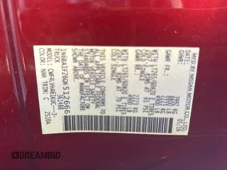 2016 Nissan Titan Platinum Reserve z VIN 1N6BA1F26GN512666, wystawiony jako Copart lot #43622745 z przebiegiem 120 182 mil mil oraz Czysty tytuł • Clean title. Historia ofert i sprzedaży dostępna na DreamBid. Obrazek 10.