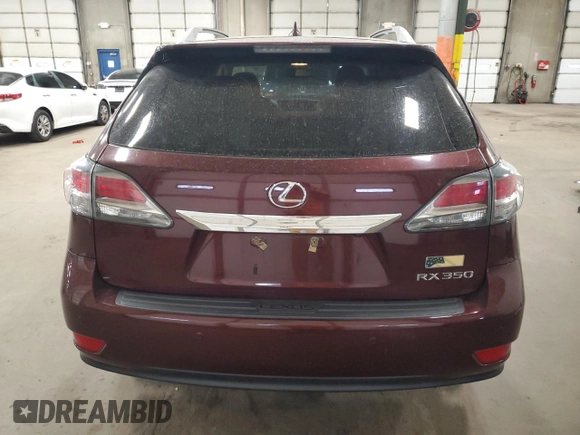 2015 Lexus RX 350 with VIN 2T2ZK1BA8FC192842, listed as a Copart auction lot 54876655 with 117,677 mi miles and Salvage Title. Bid and sale history available at carsss.com. Image 6.
