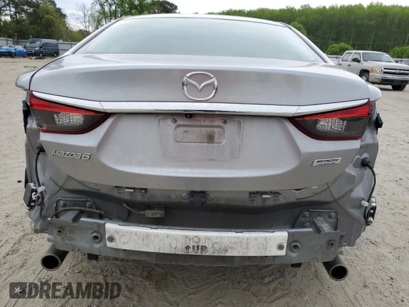 2015 Mazda 6 i Touring with VIN JM1GJ1V53F1189459, listed as a Copart auction lot 53031775 with 111,956 mi miles and Salvage Title. Bid and sale history available at DreamBid. Image 6.
