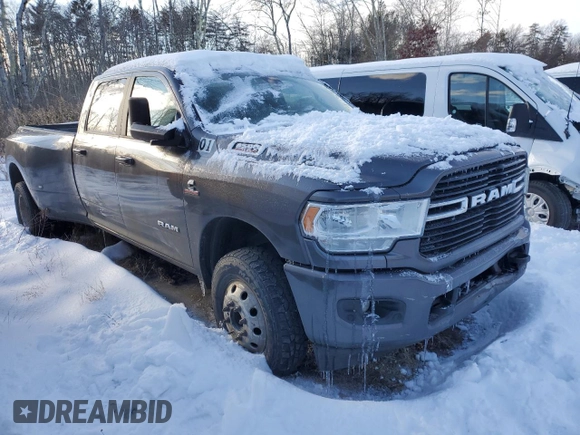 2021 Ram 3500 Big Horn with VIN 3C63RRHL4MG528784, listed as a Copart auction lot 43953515 with 0 mi miles and Clean Title. Bid and sale history available at carsss.com. Image 4.