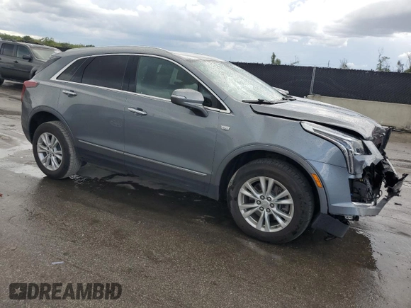 2021 Cadillac XT5 FWD Luxury with VIN 1GYKNAR4XMZ222840, listed as a Copart auction lot 62827165 with 36,637 mi miles and Non repairable. Bid and sale history available at DreamBid. Image 4.