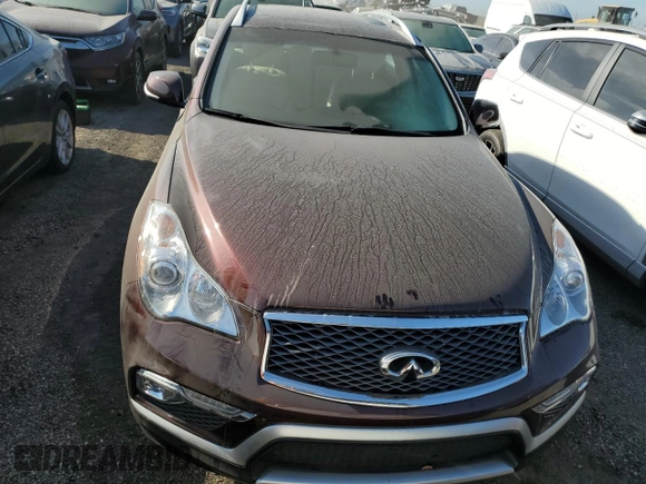 2017 Infiniti QX50 with VIN JN1BJ0RR4HM413263, listed as a Copart auction lot 74750214 with 41,617 mi miles and Non Repairable. Bid and sale history available at carsss.com. Image 5.