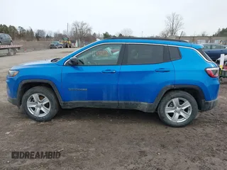 2022 Jeep Compass Latitude с VIN 3C4NJDBB8NT135441, выставлен на аукционе IAAI как лот 41776020 с пробегом 19 015 миль миль и . История ставок и продаж доступна на DreamBid. Изображение 14.