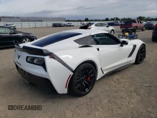 2016 Chevrolet Corvette Z06 2LZ with VIN 1G1YS2D63G5600718, listed as a Copart auction lot 76075824 with 19,529 mi miles and Salvage Title. Bid and sale history available at carsss.com. Image 3.