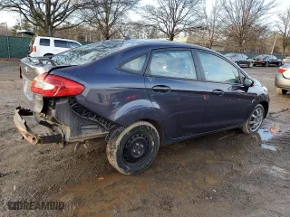 2013 Ford Fiesta SE with VIN 3FADP4BJ2DM172999, listed as a Copart auction lot 45340835 with 149,016 mi miles and Salvage Title. Bid and sale history available at carsss.com. Image 3.