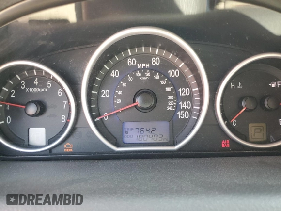 2010 Hyundai Veracruz Limited with VIN KM8NU4CC2AU115776, listed as a Copart auction lot 57053485 with 180,403 mi miles and Non repairable. Bid and sale history available at DreamBid. Image 9.
