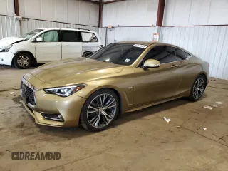 2019 Infiniti Q60 Luxe with VIN JN1EV7EL7KM290898, listed as a Copart auction lot 67174033 with 34,901 mi miles and Salvage Title. Bid and sale history available at carsss.com. Image 1.
