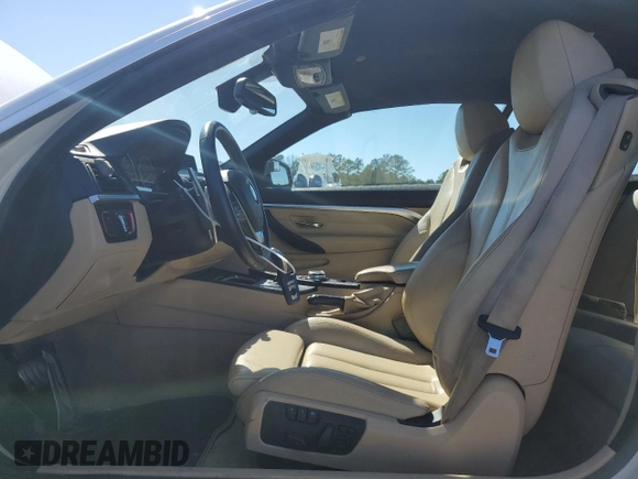 2015 BMW 4 Series 435i with VIN WBA3T3C57FP738646, listed as a Copart auction lot 45648395 with 90,791 mi miles and Clean Title. Bid and sale history available at carsss.com. Image 7.