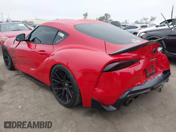 2023 Toyota Supra 3.0 with VIN WZ1DB0G04PW058168, listed as a IAAI auction lot 42383816 with 22,135 mi miles and . Bid and sale history available at DreamBid. Image 3.