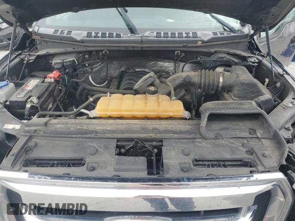 2016 Ford F-150 XLT with VIN 1FTEW1EF4GKE98094, listed as a Copart auction lot 52121985 with 125,000 mi miles and Salvage Title. Bid and sale history available at DreamBid. Image 12.