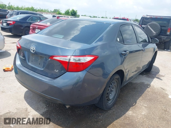 2016 Toyota Corolla L with VIN 2T1BURHEXGC627967, listed as a IAAI auction lot 42132098 with 385,985 mi miles and . Bid and sale history available at DreamBid. Image 4.