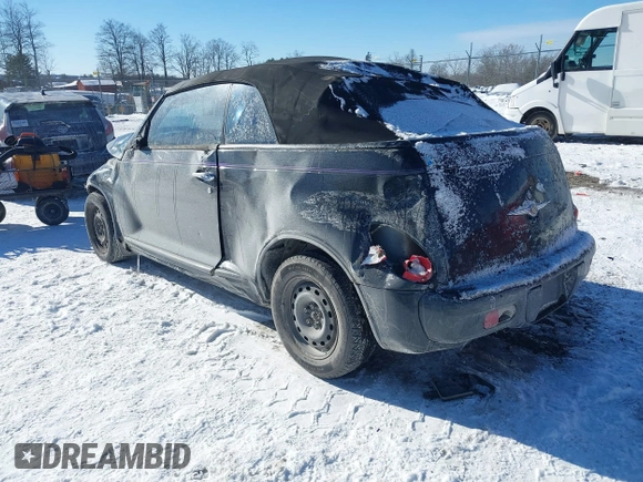 2005 Chrysler PT Cruiser with VIN 3C3EY45X85T329359, listed as a IAAI auction lot 41372450 with 104,219 mi miles. Bid and sale history available at carsss.com. Image 3.