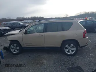 2017 Jeep Compass High Altitude with VIN 1C4NJDEB9HD208970, listed as a IAAI auction lot 41877108 with 119,029 mi miles. Bid and sale history available at carsss.com. Image 15.