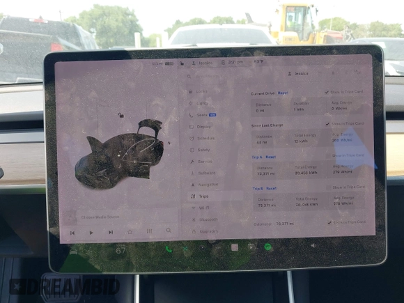 2018 Tesla Model 3 Long Range Battery with VIN 5YJ3E1EA7JF098632, listed as a IAAI auction lot 42002181 with 73,371 mi miles and . Bid and sale history available at DreamBid. Image 19.