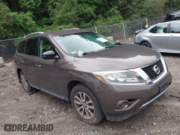 2015 Nissan Pathfinder SL with VIN 5N1AR2MM9FC723528, listed as a IAAI auction lot 42664245 with 120,818 mi miles and . Bid and sale history available at DreamBid. Image 1.