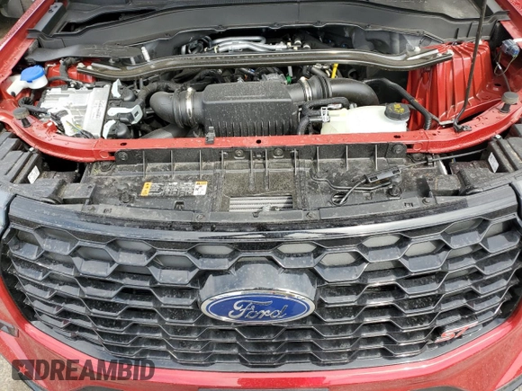 2025 Ford Explorer ST with VIN 1FMWK8GC6SGA71809, listed as a Copart auction lot 49919755 with 0 mi miles and Salvage Title. Bid and sale history available at carsss.com. Image 11.