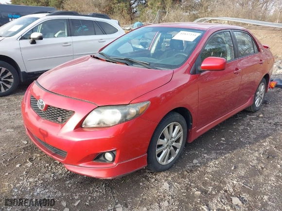 2010 Toyota Corolla with VIN 2T1BU4EE1AC514956, listed as a IAAI auction lot 41837234 with 92,172 mi miles. Bid and sale history available at carsss.com. Image 2.