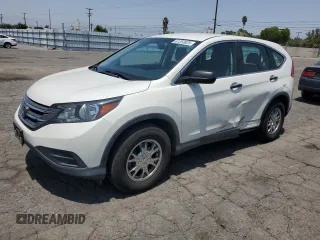 2013 Honda CR-V LX with VIN 5J6RM3H38DL010530, listed as a Copart auction lot 61253625 with 144,584 mi miles and Salvage title. Bid and sale history available at DreamBid. Image 1.